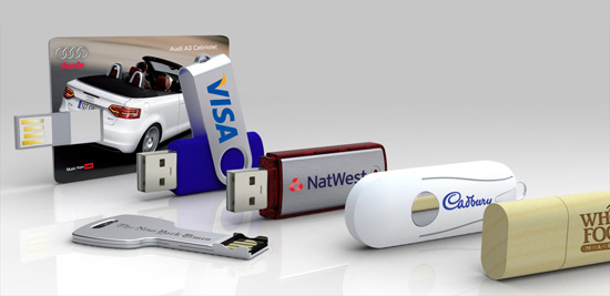 Różne modele napędów USB